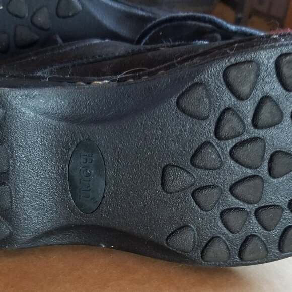 Born Oxford Womens Shoes Black 6.5 - Picture 5 of 6